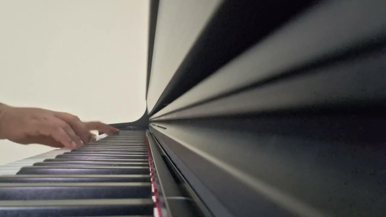 Piano. Meu bem querer. Treinando uma cancao nova a cada dia e hoje foi esse poema do Djavan. 