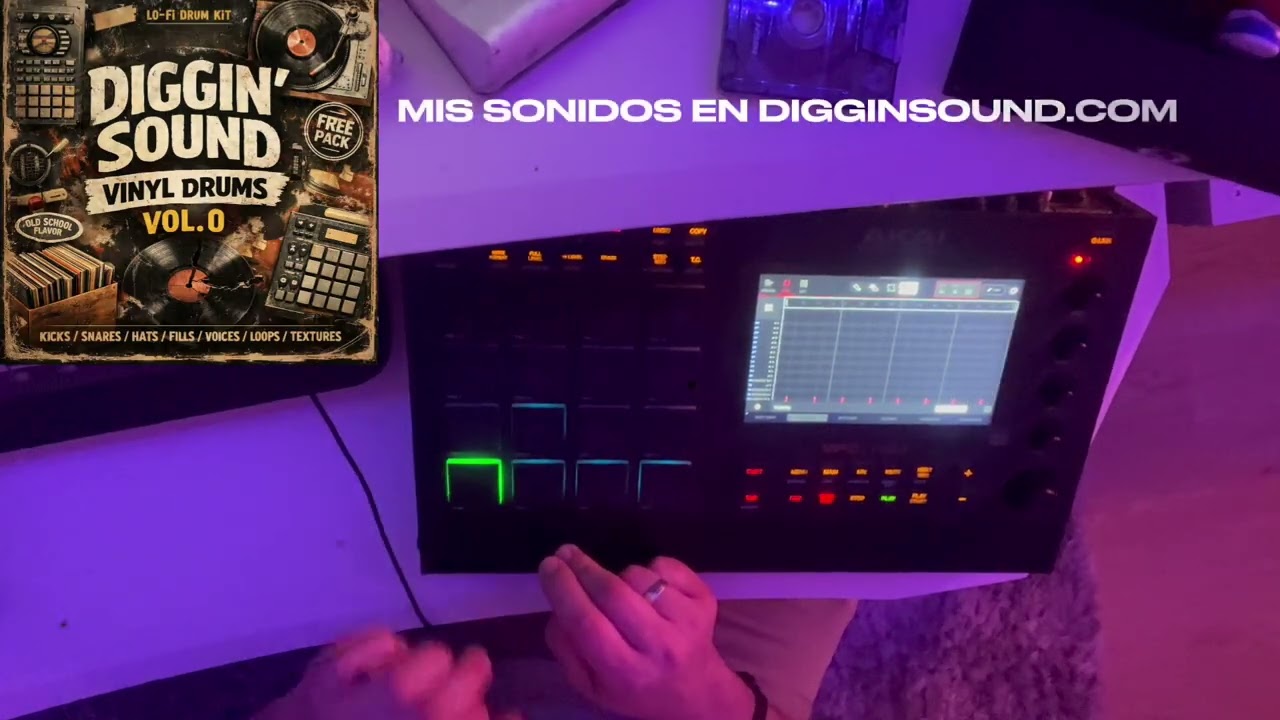 De un vinilo olvidado a un beat de BOOM BAP crudo | Akai MPC |