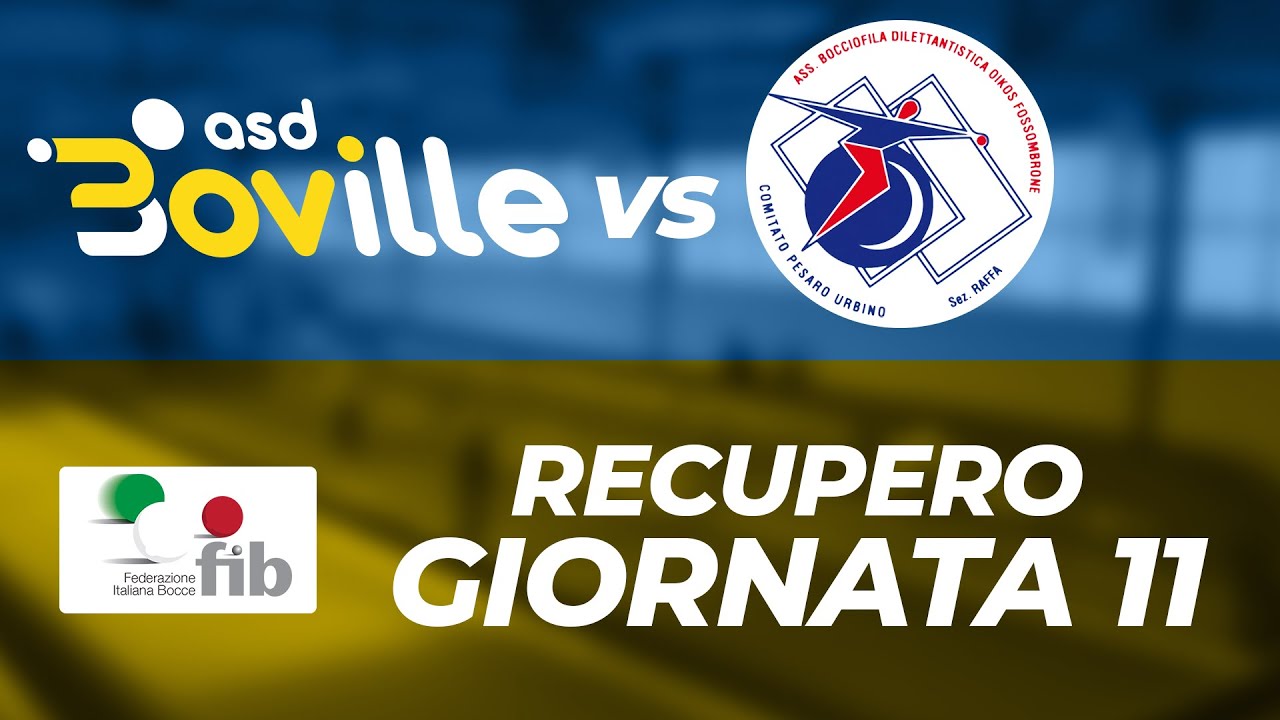 11a Giornata
