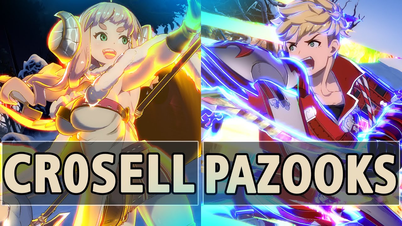 GBVSR:🔥Cr0sell (Anila) Vs Pazooks (Vane)🔥| High Level Gameplay.