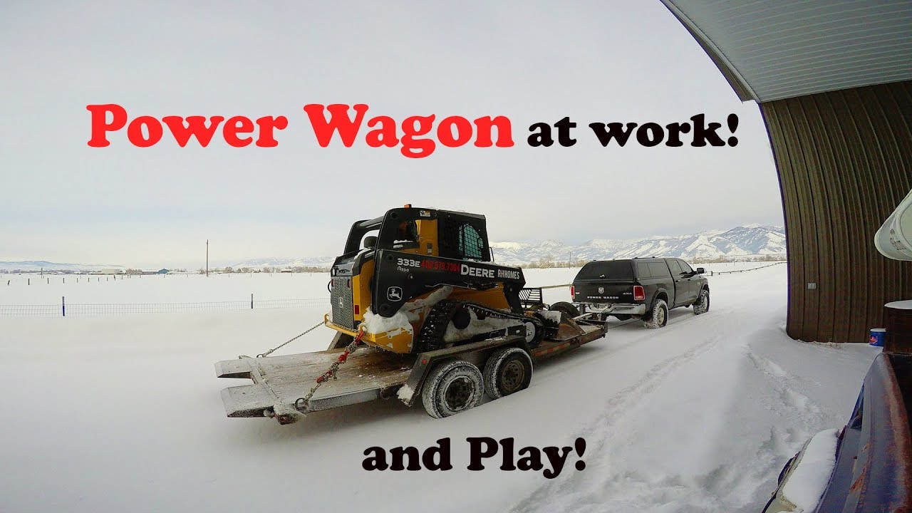 Power Wagon At Work