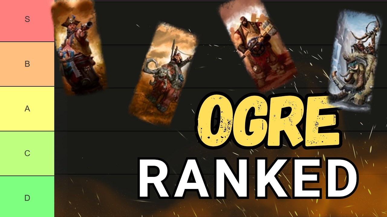 Ogre Kingdoms Unit Roster Tier Ranking List | Total War Warhammer 3