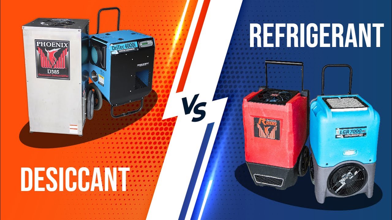 How Does a Dehumidifier Work? Desiccant vs Refrigerant Dehumidifiers
