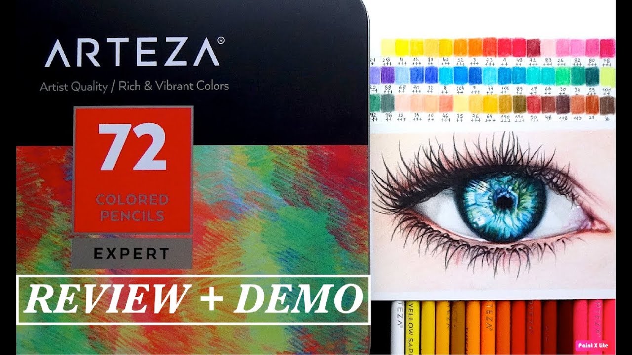 ARTEZA Colored Pencils Review + DEMO