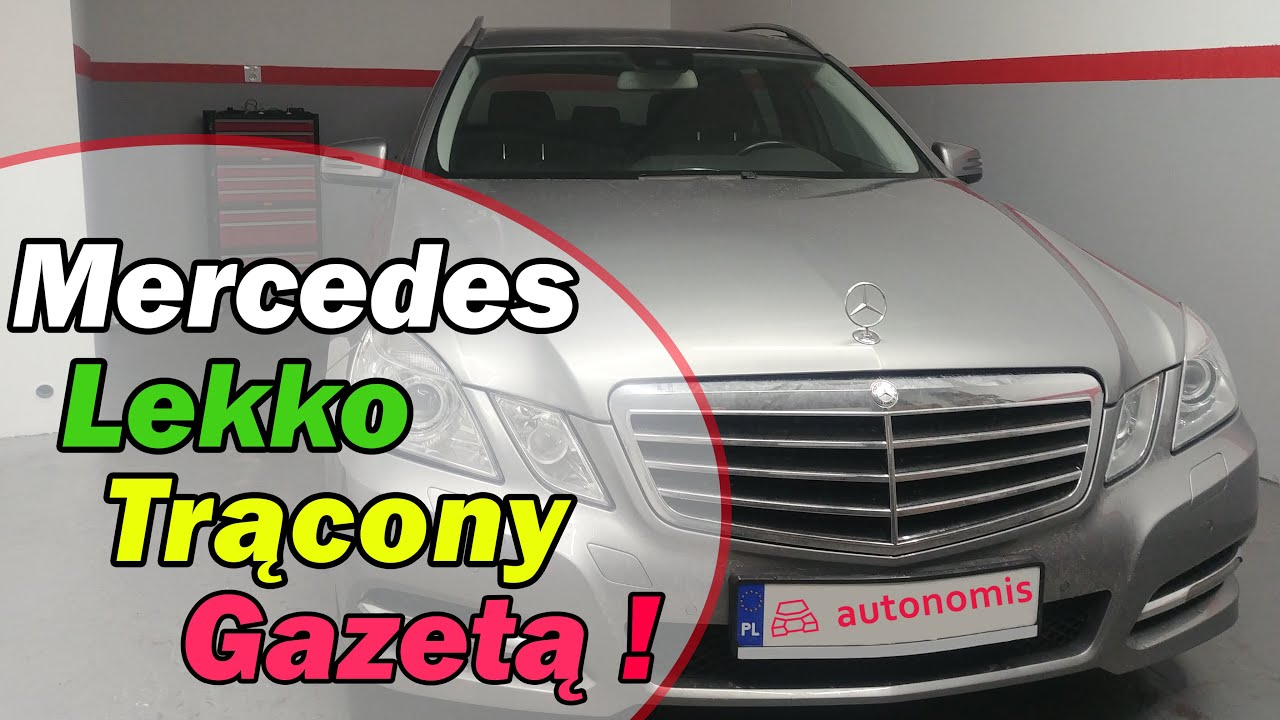 Mercedes po kolizji - diagnoza i naprawa krok po kroku.