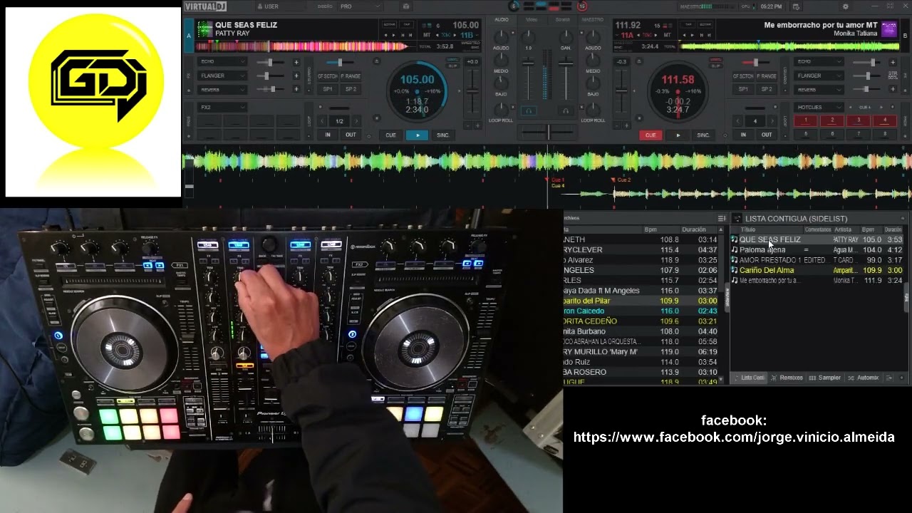 PIONEER RX mapper Virtual Dj