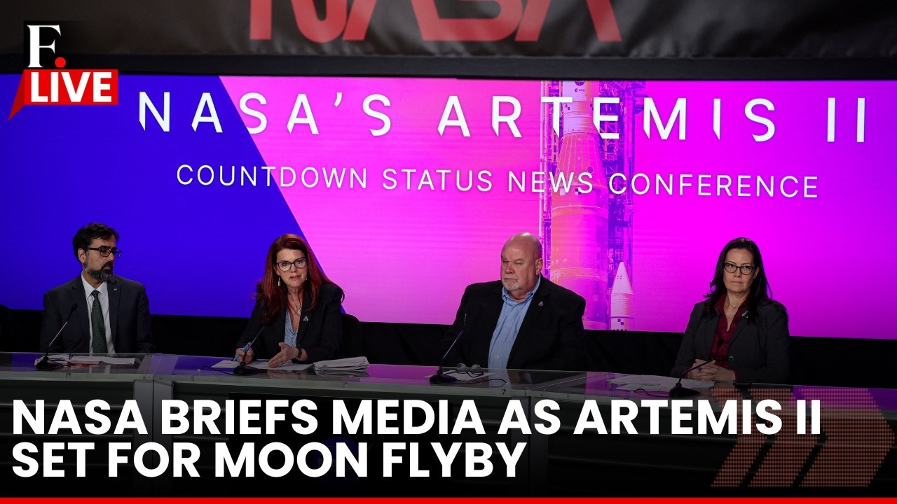 Artemis II LIVE: NASA Briefs Media as Artemis II Prepares for Historic Flyby of Moon&rsquo;s Far Side