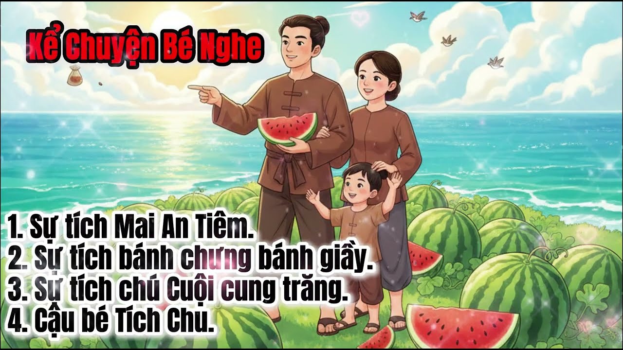 Bốn câu chuyện kể cho bé ngủ | Thế giới muôn màu