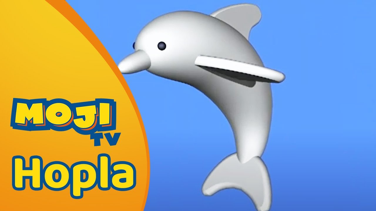 EEN SCHATTIGE DOLFIJN 🐬 | HOPLA 🐇 | Nederlandse Kinderseries | MojiTV