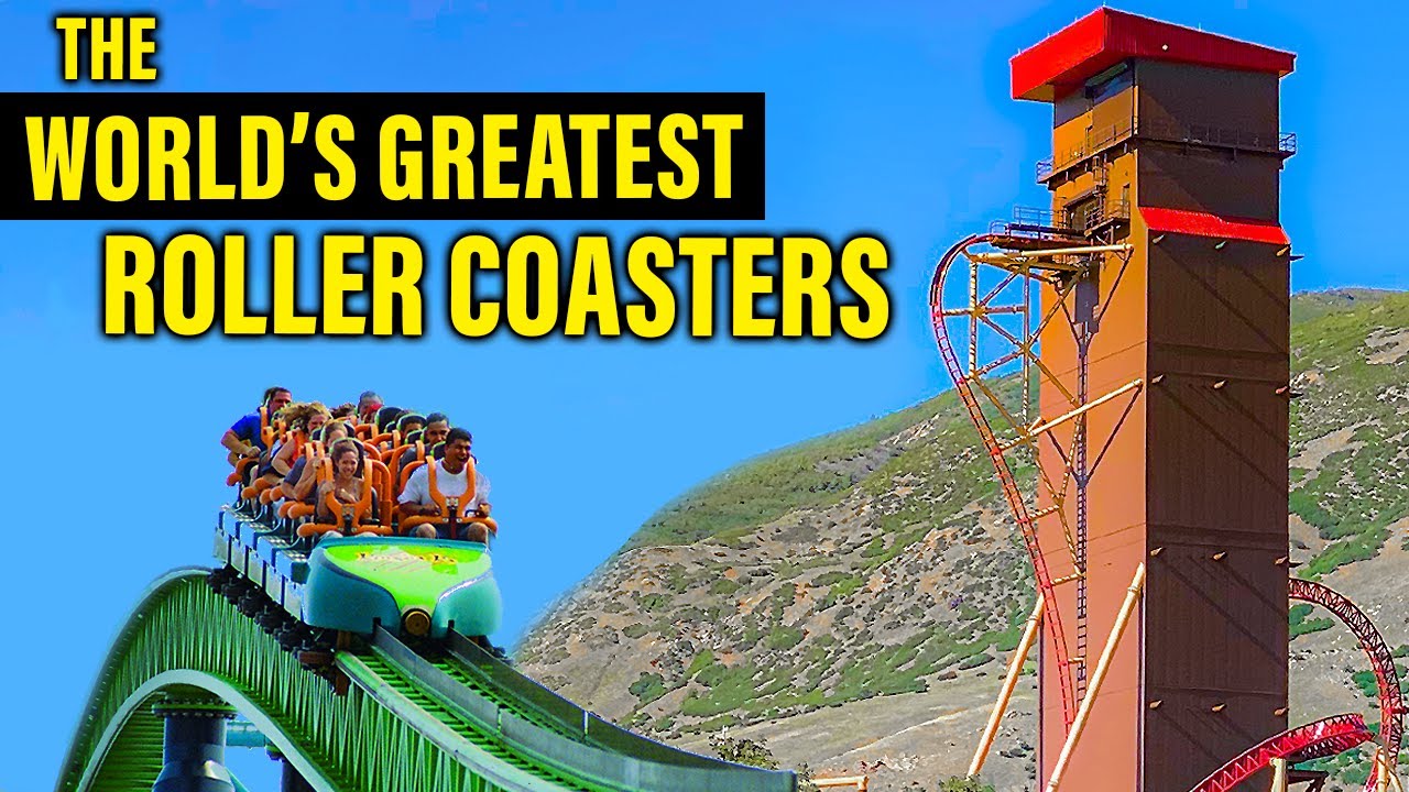 TOP 25 ROLLER COASTERS in the World!