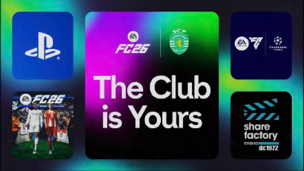 #FC26 ▪ Athletic Club 🆚 Sporting CP ▪ UEFA Champions League 2025-2026 #PS5