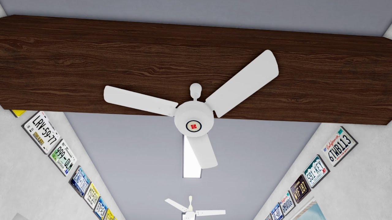 NEW CEILING FAN VIDEO: Bank With Ceiling Fans @Kids_Mais