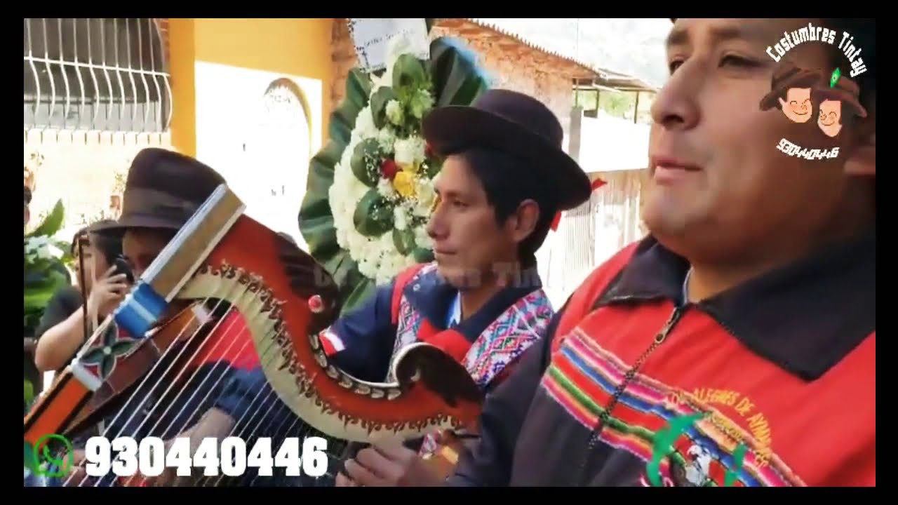 Musia arpa y violin Tintay Aymaraes