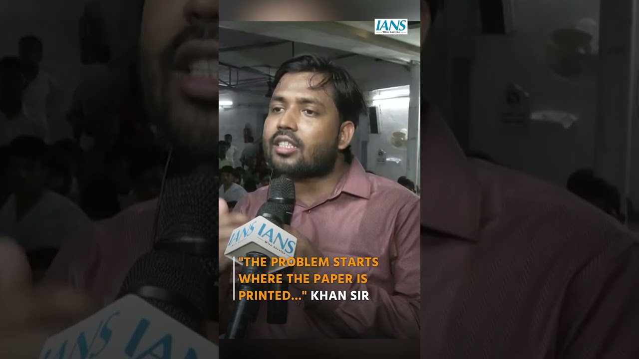 Khan Sir on NEET Paper Leak Debate | &ldquo;The Problem Starts Where the Paper Is Printed&rdquo;