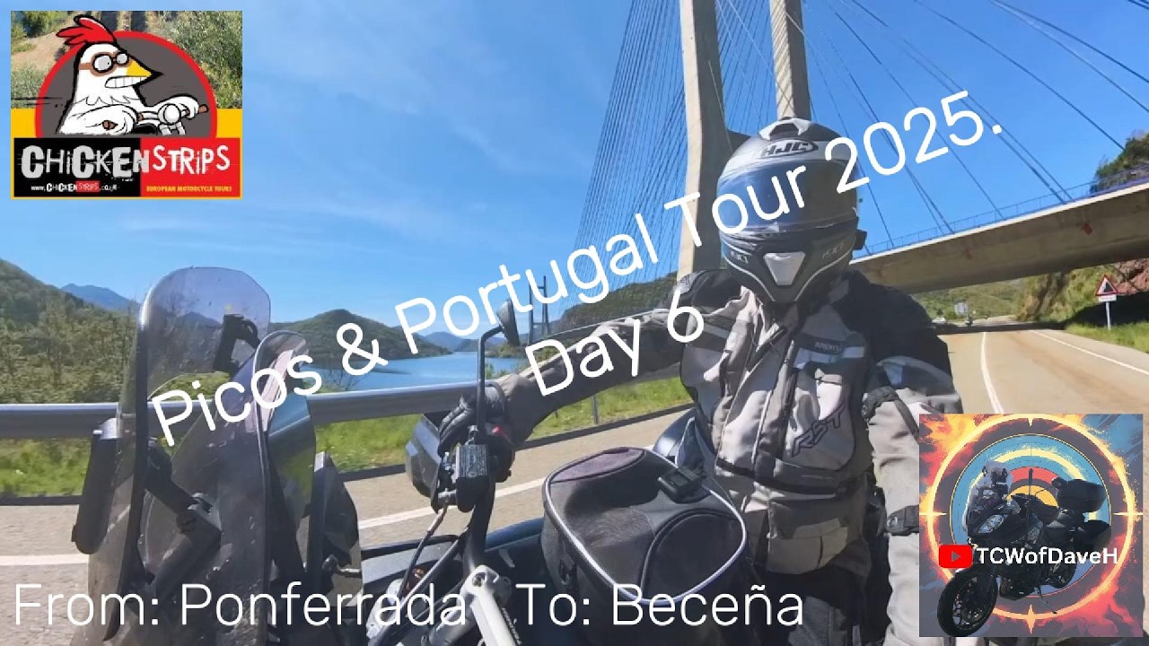 Picos & Portugal Tour 2025 Day 6 - Tiger 1050 Sport -  with ChickenStrips, TeapotOne & SimonWeir V2