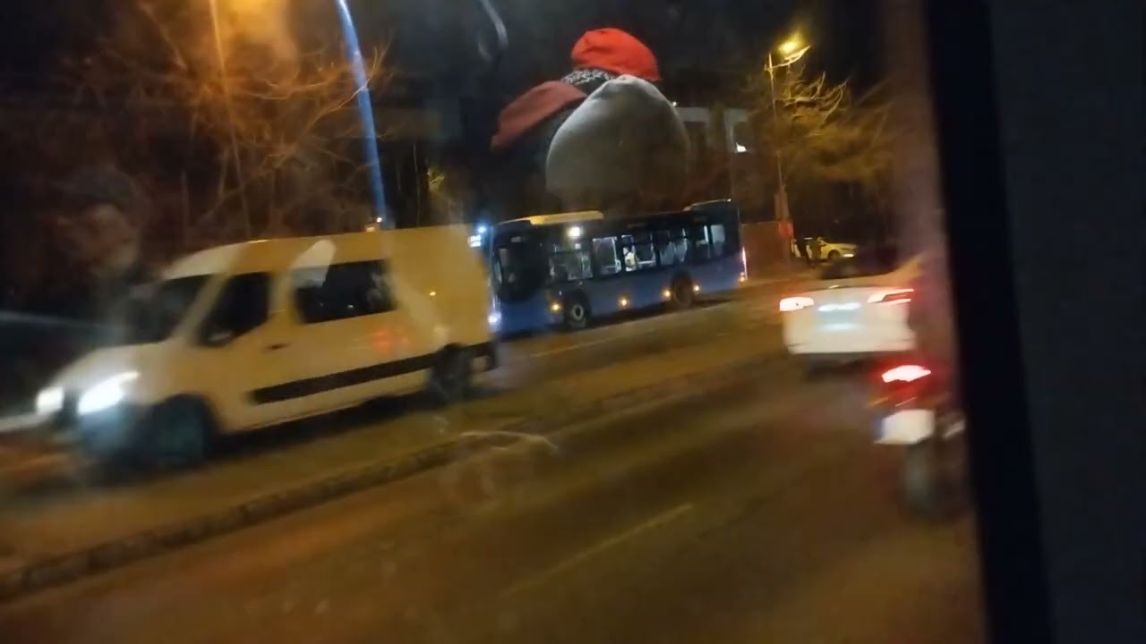 MERCEDES CONECTO G2 SKR-801 EGY BKV-S BUSZ PÓTOL A 110 BUSZ AZ ARRIVÁS VONALÁN RITKA PÓTLÁS KŐBÁNYAI