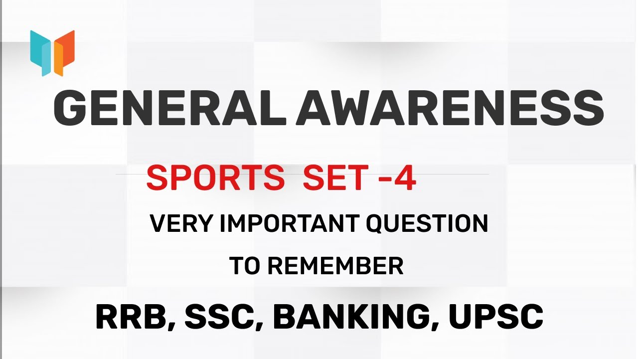 General Awareness - Sports Set - 4