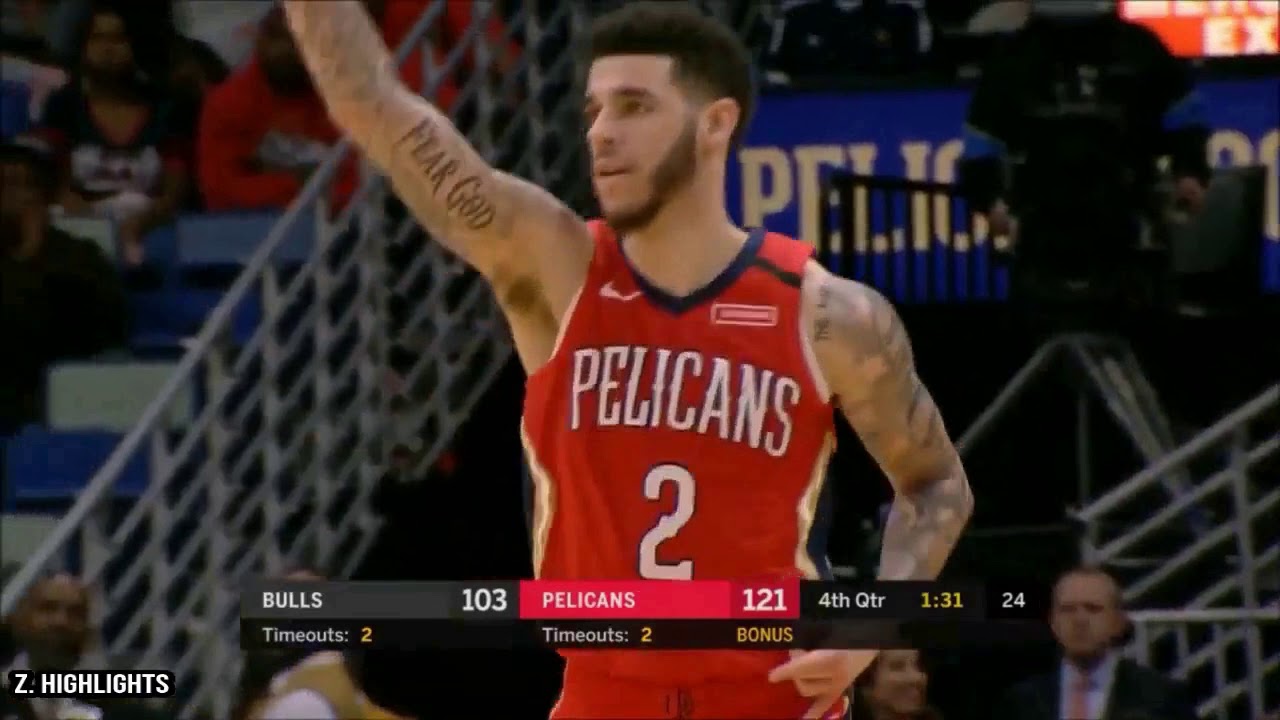 Lonzo Ball Attacking the Basket Evolution Part 3 (Pelicans)