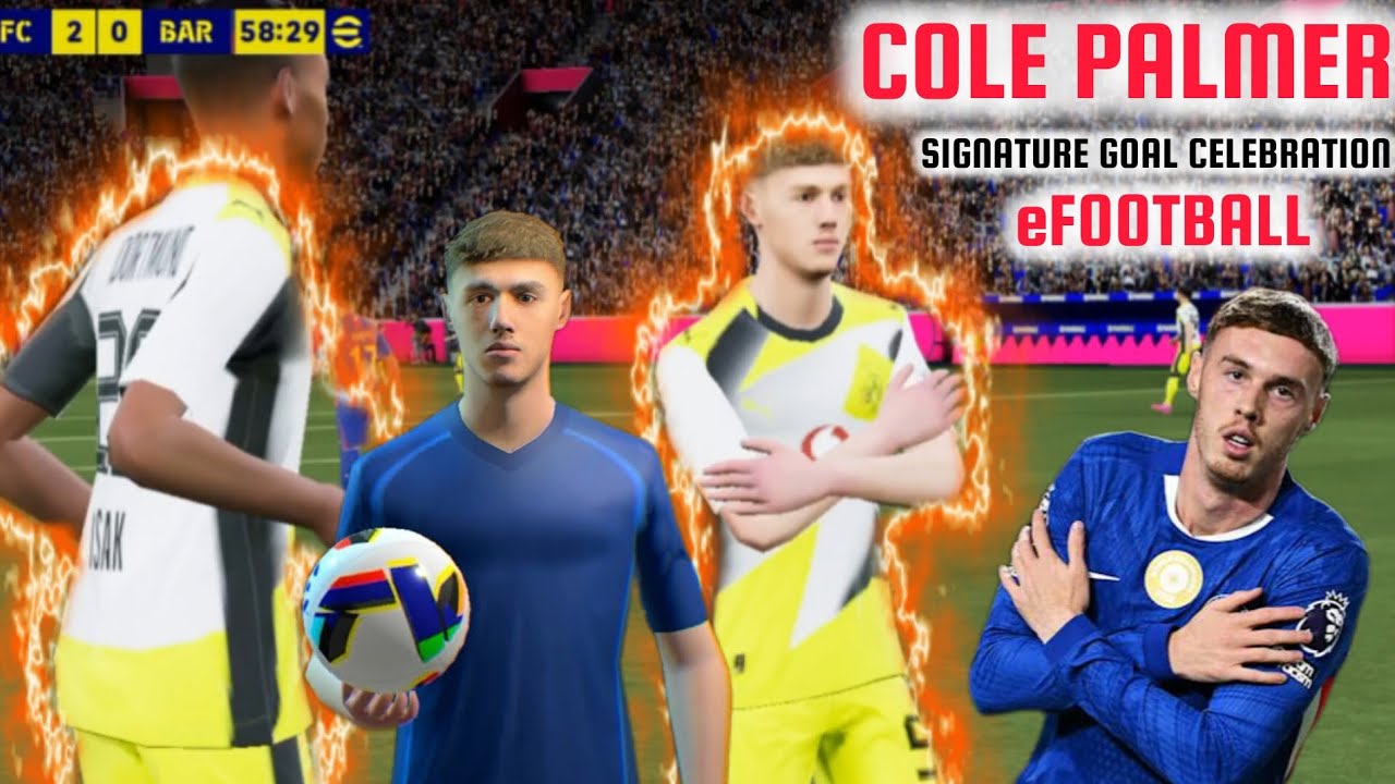 Cole Palmer Signature Goal Celebration Vs FC Barcelona || eFOOTBALL 2026