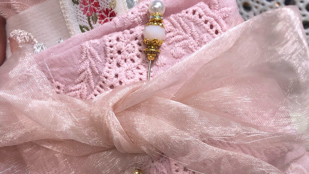 beautiful elegant stick pin tutorial