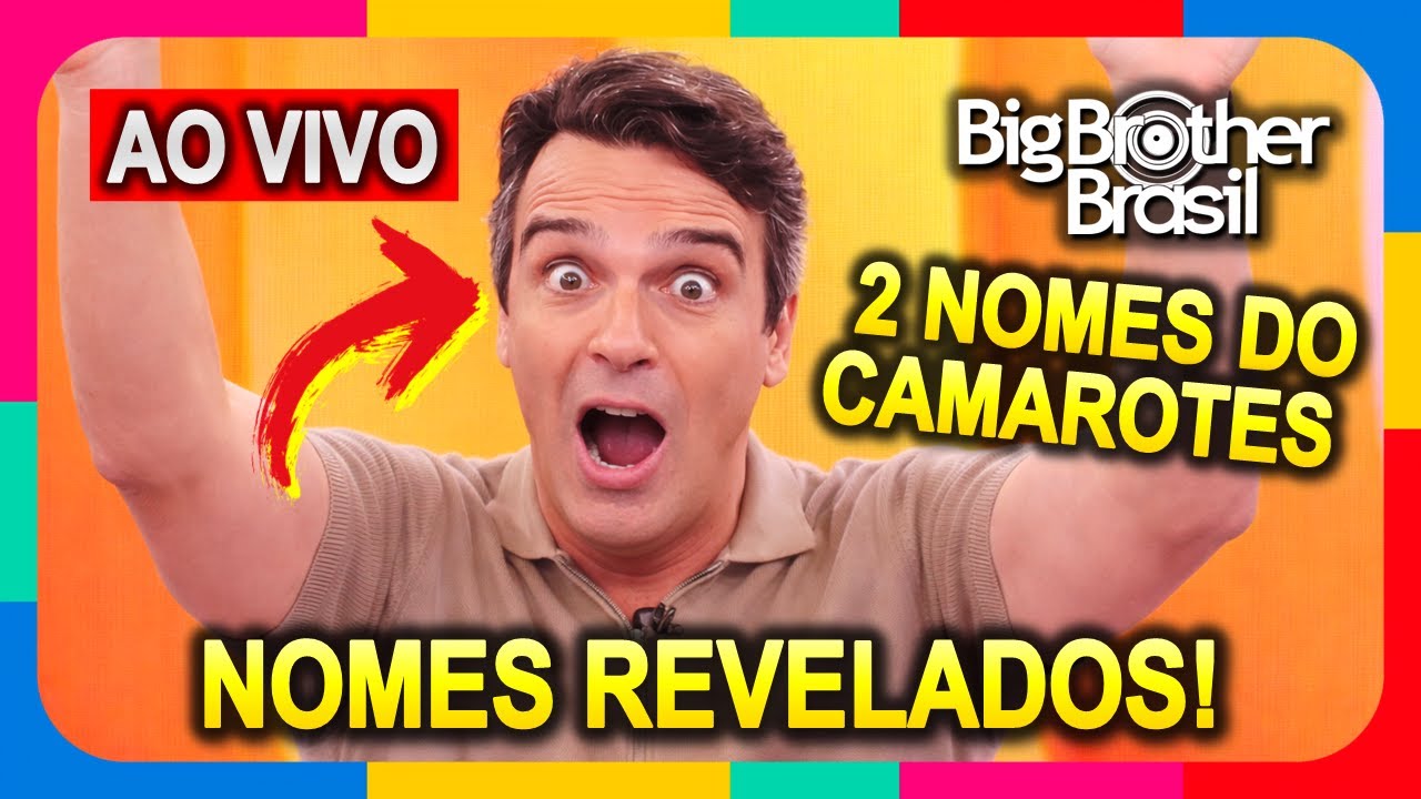 BBB 26: PLANTÃO: Globo divulga dois nomes do Grupo Camarote AO VIVO AGORA! Veja! 