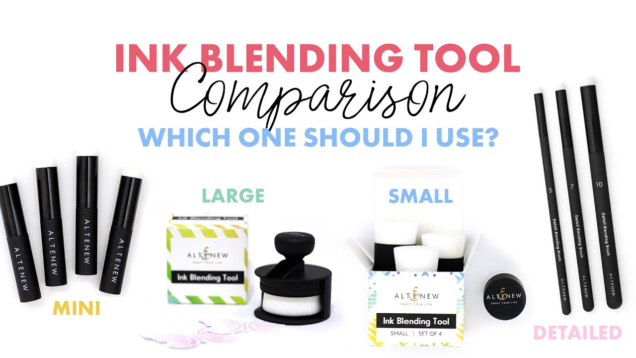 A Closer Look: Lydia Compares ALL Altenew Ink Blending Tools