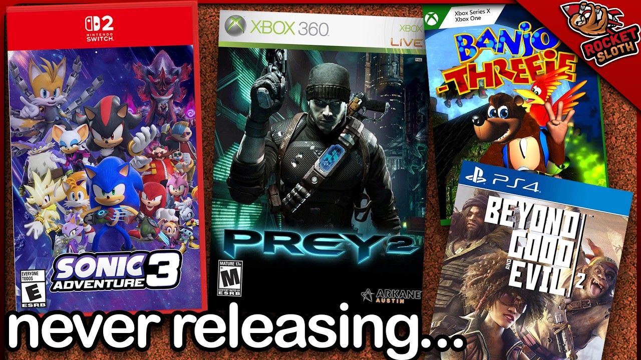 games that are never coming out...