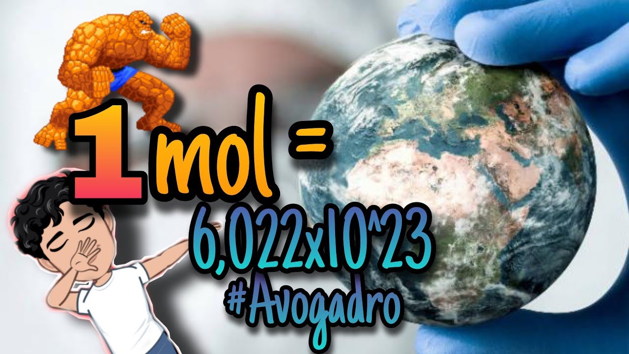 Que es mol y cuál es su relación con el Número de Avogadro🤔para que se usa el mol⚛️⚗️