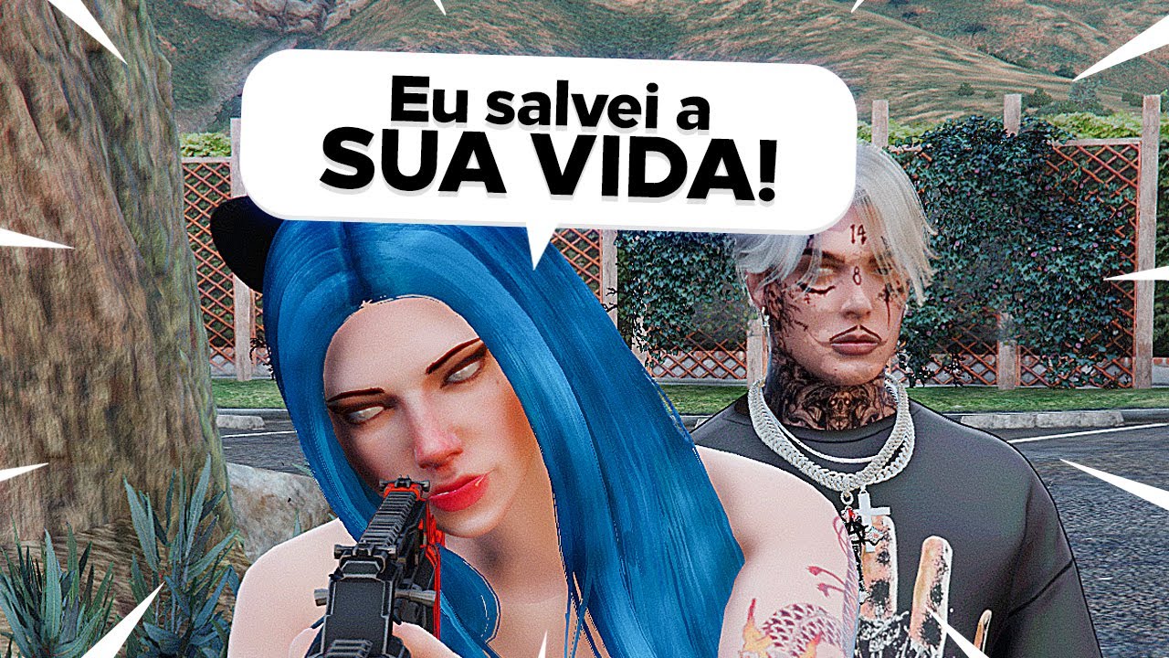😍 FIZ UMA A&Ccedil;&Atilde;O DE CASAL e SALVEI O DONO DO ILEGAL! (Park Tiffany GTA RP)