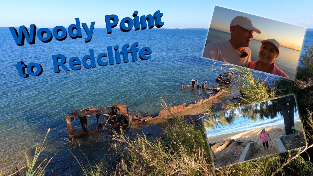A Lovely Seaside Walk from Woody Point to Redcliffe incl HMQS Gayundah || Days out in SE Queensland