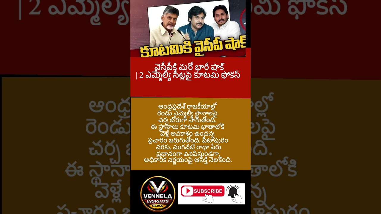 #YSJagan #YSRCP #APPolitics #TeluguNews #BreakingNews #LatestNews #PoliticalNews