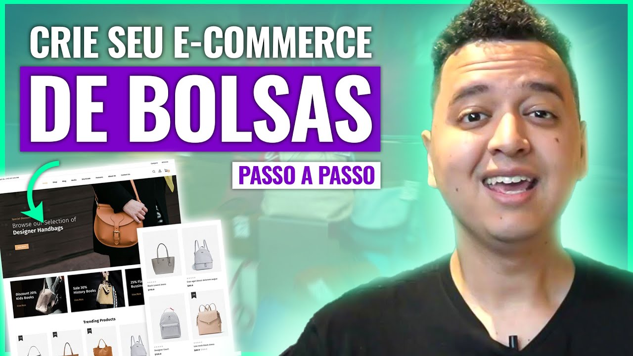 Como criar um Ecommerce de Bolsas no Wordpress Passo a Passo