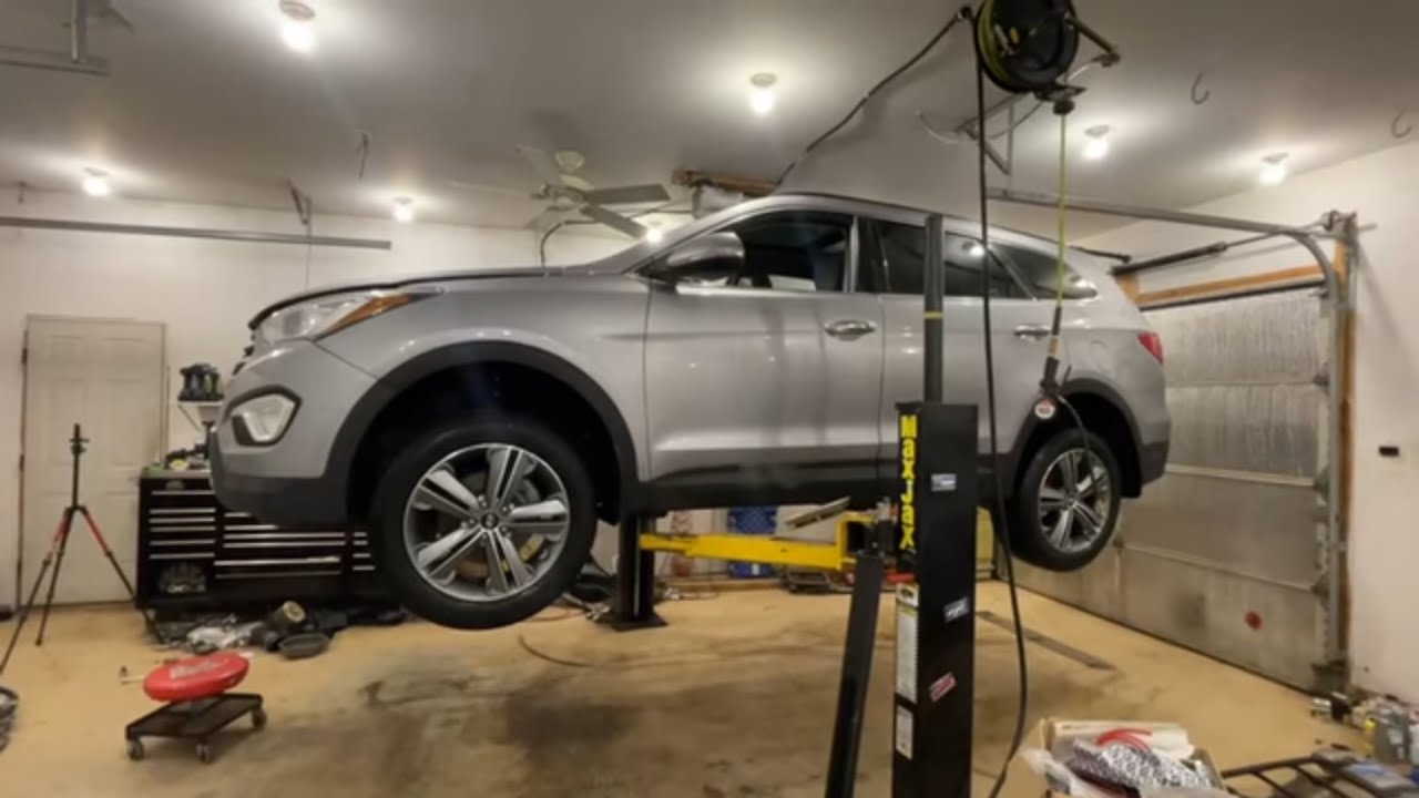 🔧 Transmission fluid change: Hyundai Santa Fe & Kia Sorento 2013-2018