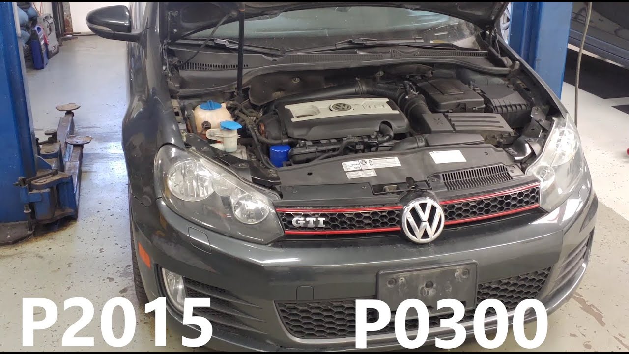 vw gti p2015 code fix intake manifold replacement