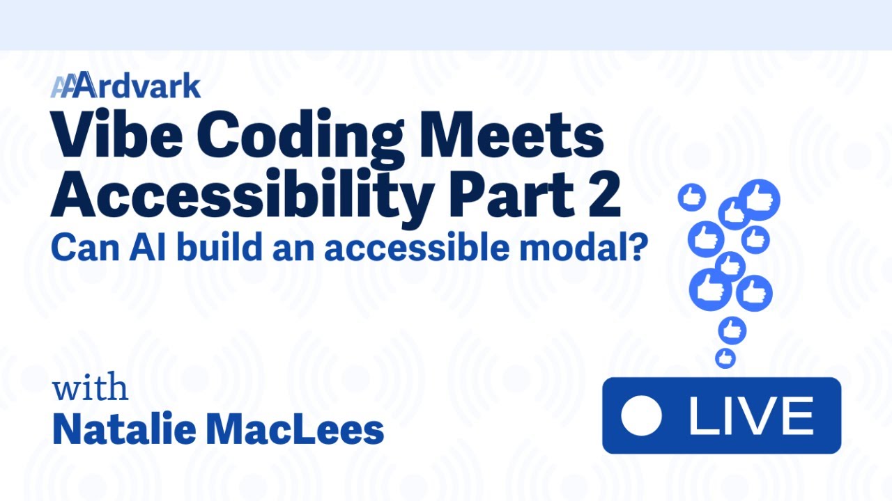 Vibe Coding Meets Accessibility Part 2: Can AI Build an Accessible Modal?