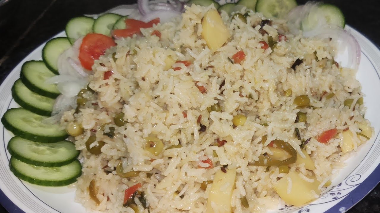 Khushboo Dar Vegetables Rice 😍| Made By RCookingMaster