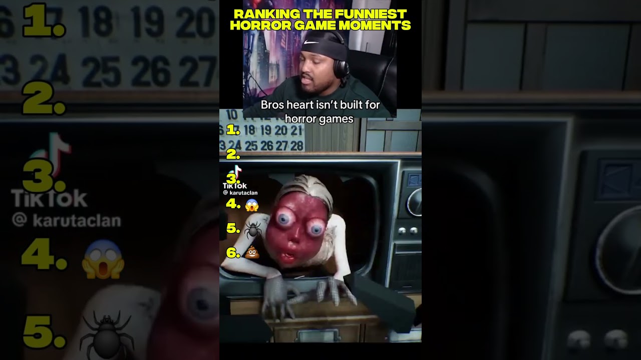 ranking the funniest horror game moments 