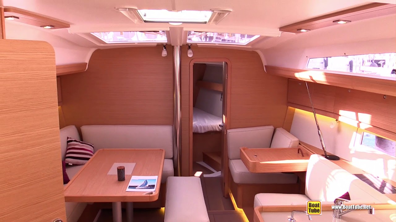 2019 Dufour 412 Grand Large Yacht - Deck and Interior Walkaround  2018 Cannes Yachting Festiv