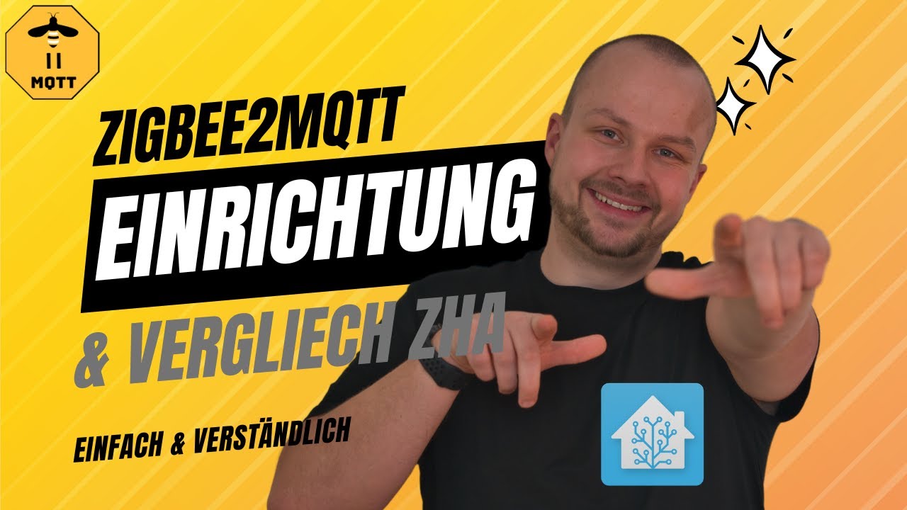 Mit Home Assistant ZigBee Geräte steuern über Zigbee2MQTT 🐝