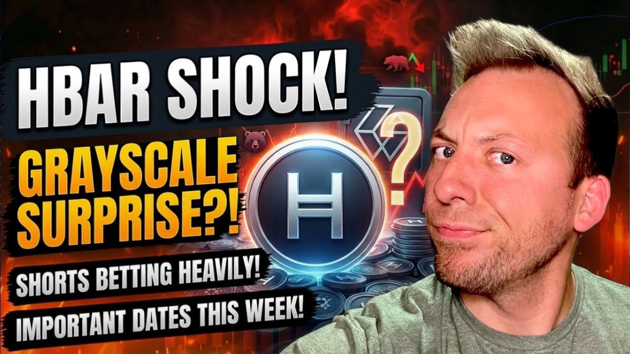 HEDERA HBAR &mdash; Сюрприз от Grayscale?! Массовые ставки на шорт! Важные даты этой недели!