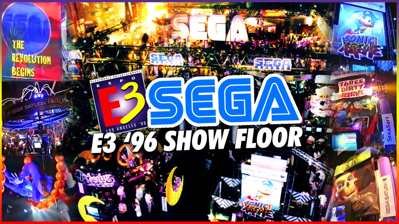 SEGA of America - E3 1996 Convention Show Floor