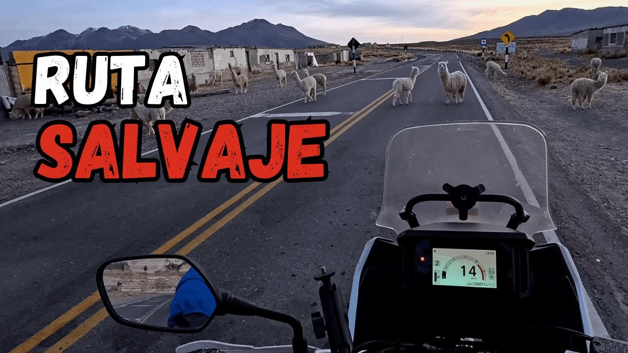 La ruta en moto al Cañón del Colca nos puso a prueba