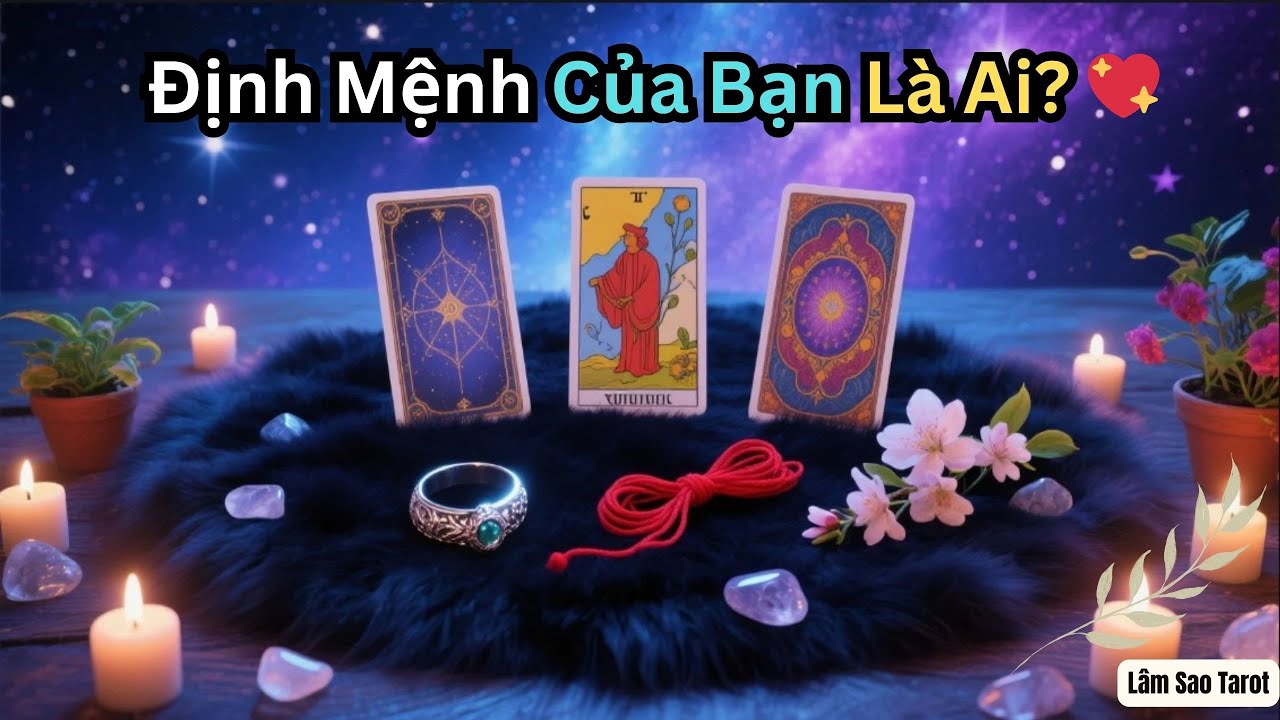 Định Mệnh Của Bạn Là Ai? 💖 Trải Bài Tarot Về Người Yêu Tương Lai  | Lâm Sao Tarot