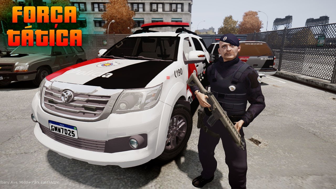 GTA IV LCPDFR #198 PMESP Força Tática de sw4 2015