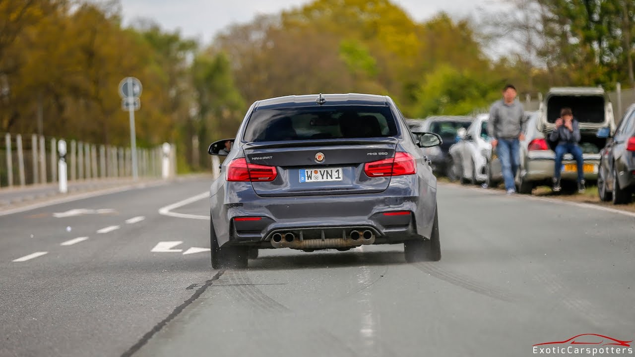 Manhart MH5 M5 F10, MHX5 X5M, MH2 M2 F87 & MH3 M3 F80 - Revs & Accelerations !