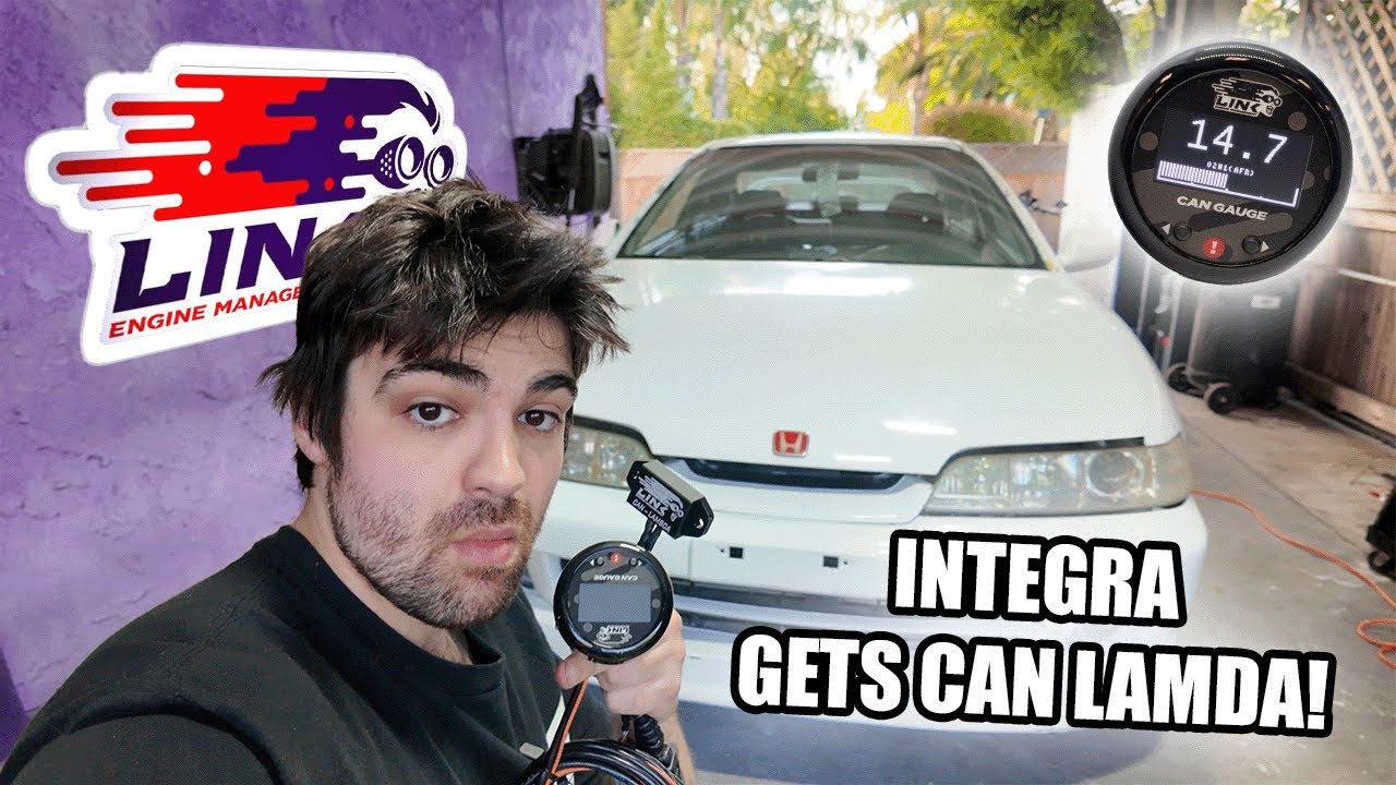 Установка модуля Link CAN Lamda в мою турбированную Integra!