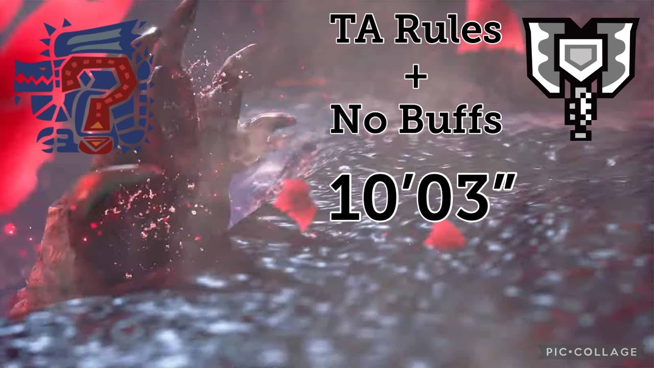 Monster Hunter Rise Sunbreak Final Boss Gaismagorm Vs Charge Blade TA Wiki Rules + No Buffs 10”03’
