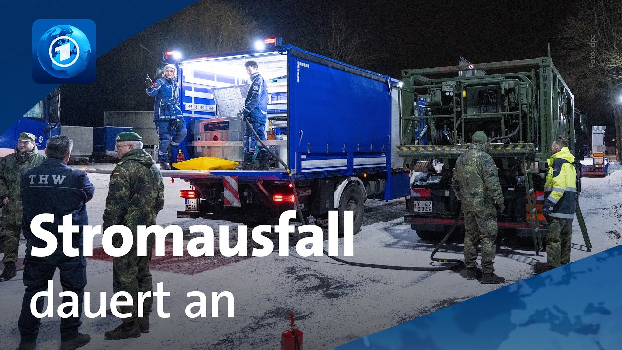 25.000 Haushalte in Berlin noch immer ohne Strom &ndash; Reparaturarbeiten laufen weiterhin