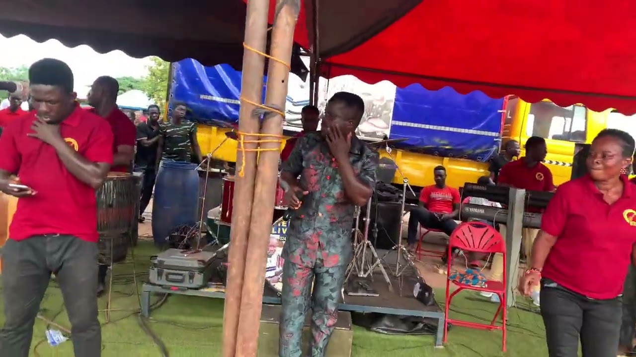 Nana Kwame Ampadu Obi ba a, mane me Live band performance from Nana Kusi Berimah