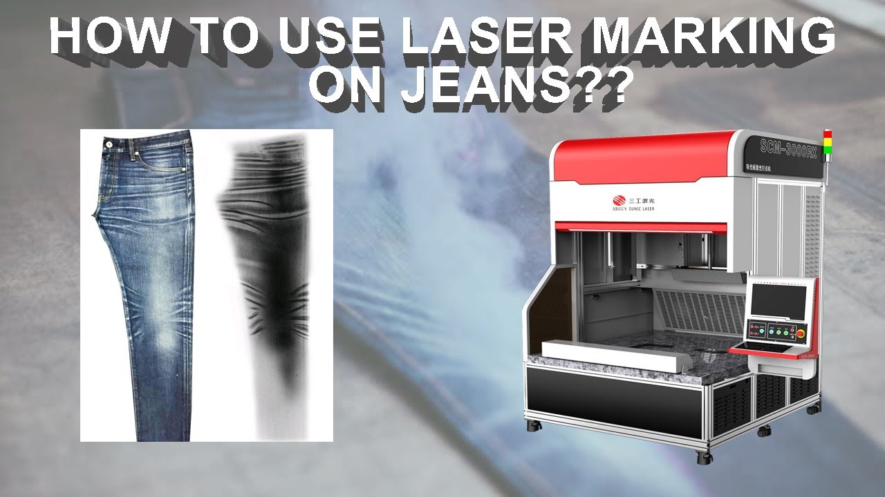 ARGUS LASER SUPPORT + How to do jeans and denim laser washing, whisker engraving and marking.